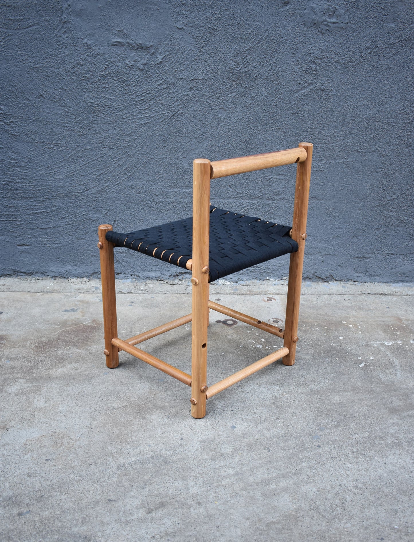 Round Rod Chair in Reclaimed French Oak