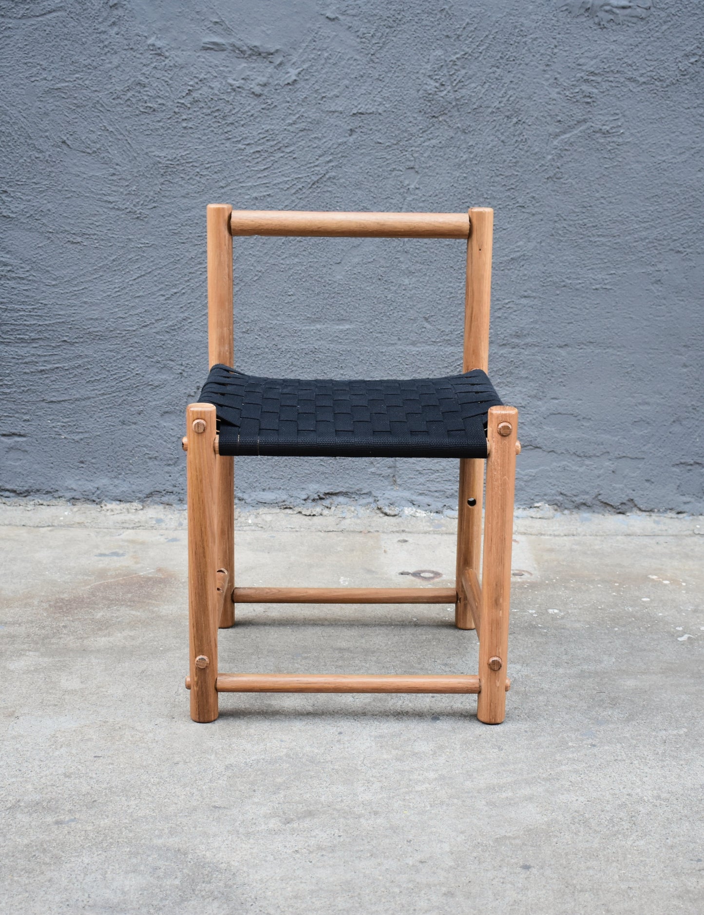 Round Rod Chair in Reclaimed French Oak