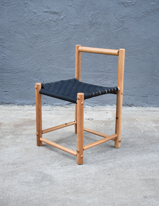 Round Rod Chair in Reclaimed French Oak